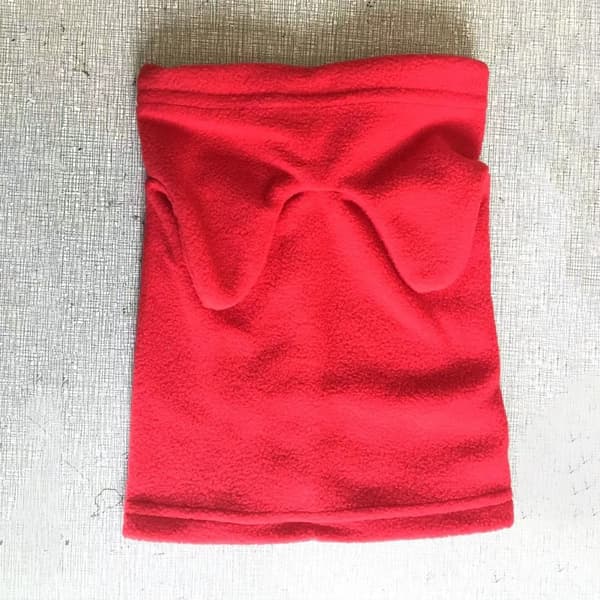 Vintervarm Hundefleece Flagermushue BLÅ S blue S