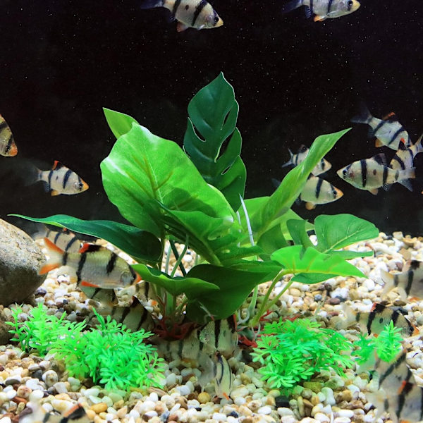Kunstige vandplanter akvarieplanter Krybdyrklatreplante
