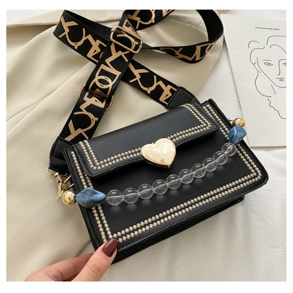 Messenger taske Skuldertaske SORT black