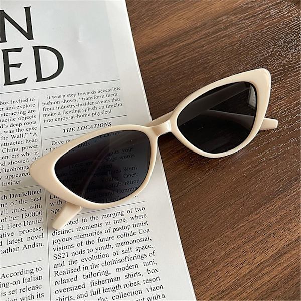 Cat Eye Shape Aurinkolasit Aurinkosuojat Aurinkolasit BEIGE BEIGE Beige