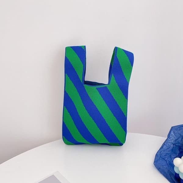 Knut Handledsväska Tote Bag BLÅ Blue