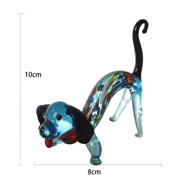 Krystall Hund Ornament Hjem Dekorasjon og Tilbehør B B B