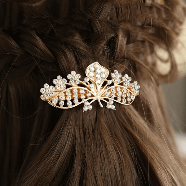 Rhinestone Hårklemmer Smykkebarette 1 1 1
