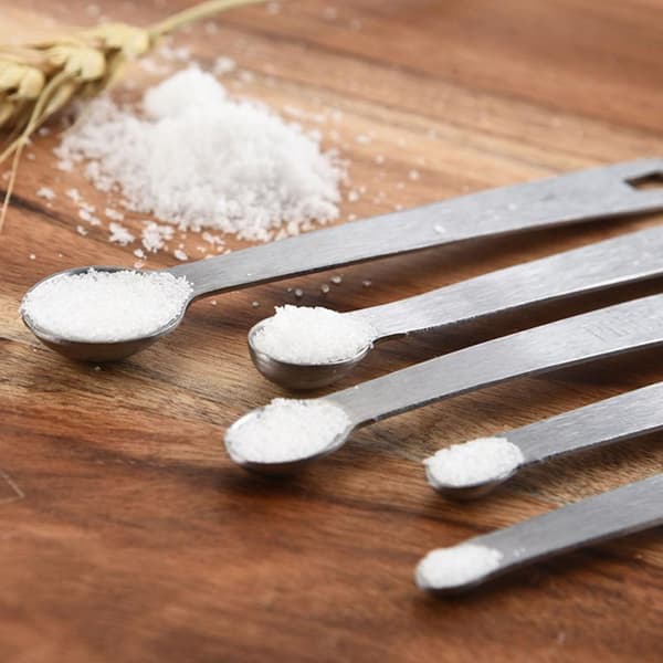 Mini Måleske Sæt i Rustfrit Stål 5-i-1