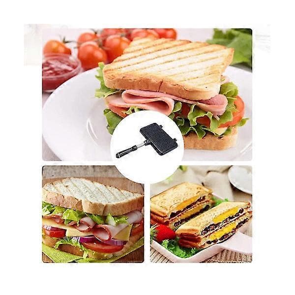 Non-Stick Gass Sandwich Maker og Grillovn