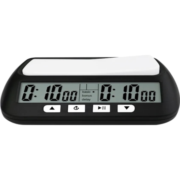 Bärbar digital nedräkningstimer schackklocka speltimer