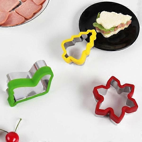 6 stk. jule-honningkageudstikkersæt DIY-dekoration