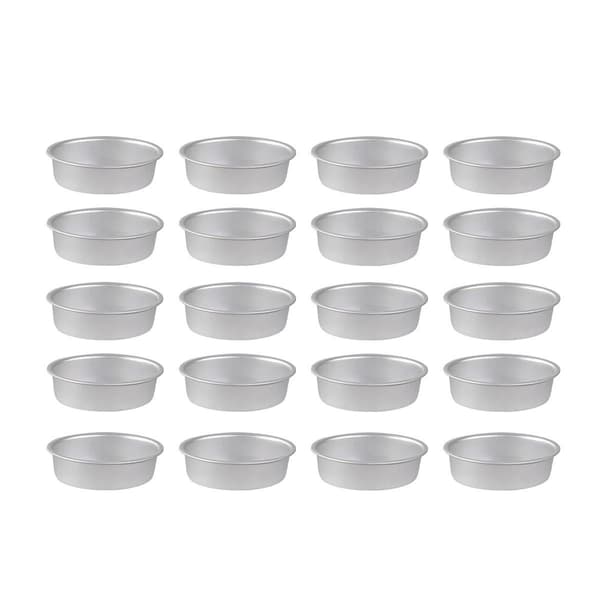 20 stk. ovale cheesecakeforme, non-stick bageplade til kage- og dessertfremstilling