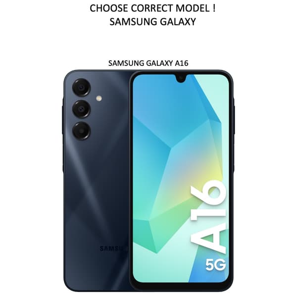 Samsung Galaxy A16 pung etui sort - SORT BLACK SAMSUNG A16 5G / 4G