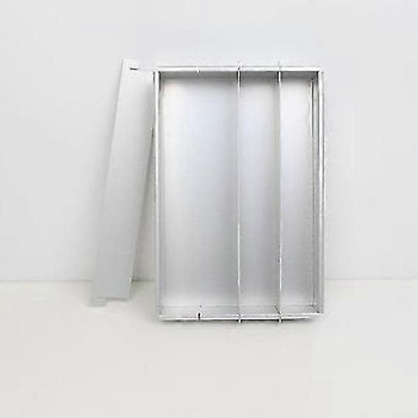 Battenberg Kakform, Kommersiell Vikt Anodiserad Aluminium, Silver A
