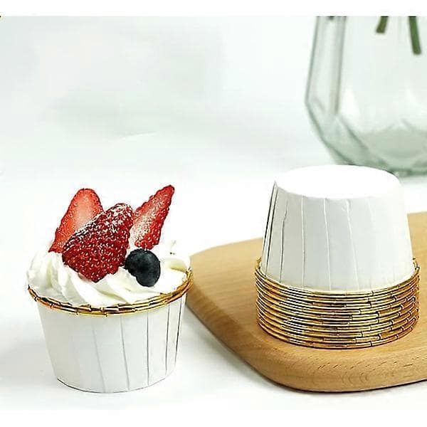50 stk. Cupcake-æsker, Muffinforme, Bageforme, Folieforme til hjemmet