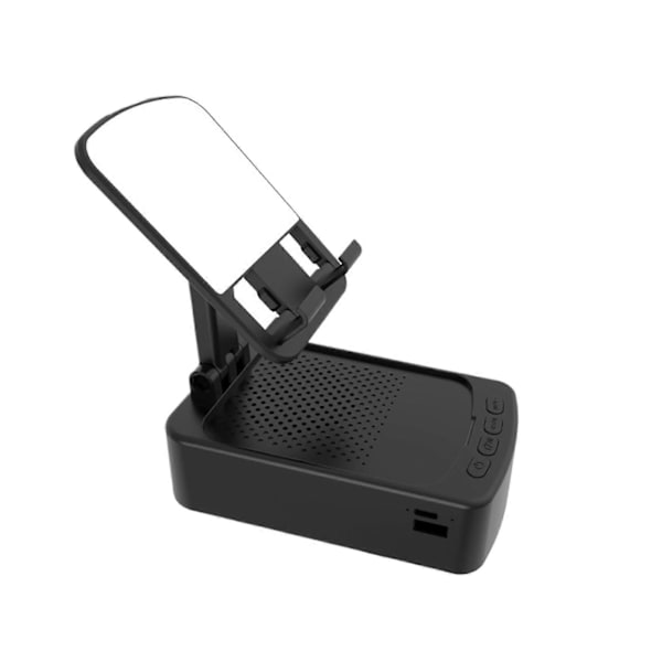 Pidike Bluetooth-soitin matkapuhelimen pidike Bluetooth-kaiutinjalusta black