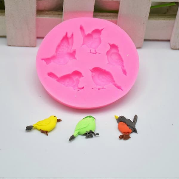Fondant Sukkerpasta Bageform DIY Silikone Kageform Sugarcraft Chokolade Sæbe DIY Form