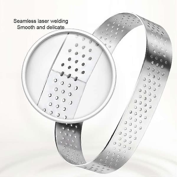 6 Stykker Kageform Åndbar Mousseform Bageværktøj Bageri Køkkengadget Oval 3pcs