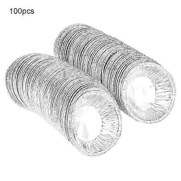100 stk. non-stick æggetærteforme, cupcake bageforme, køkkenredskaber