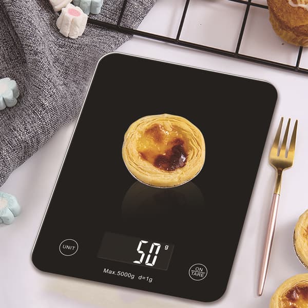 Kaffevægt, 0,1g til 3000g, LED-display, USB, Timer