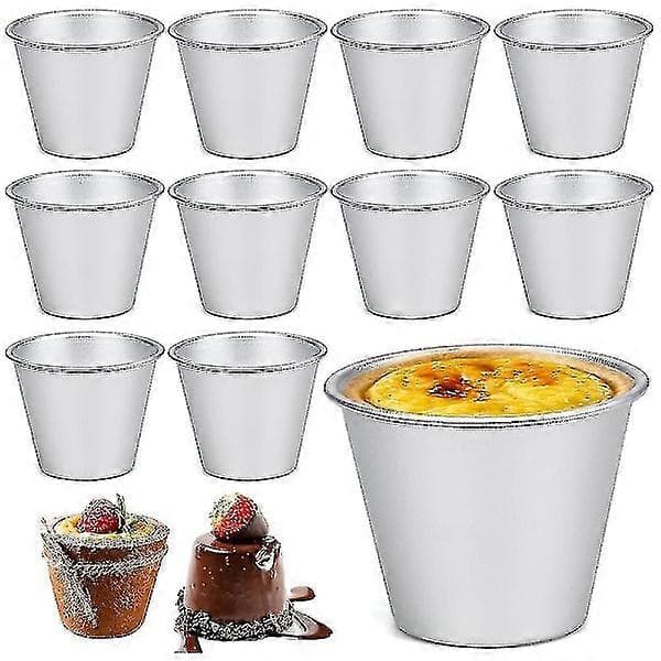 Pudding Bakeformer, Mini Dessertformer, Baketilbehør
