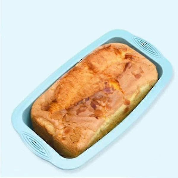 Silikon Bakeformer Sett, Non-Stick Rektangulær Brødform for Ovn Mikrobølgeovn