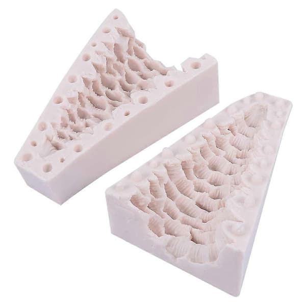 Juletræ Mousse Kage Dekoration Form DIY Aroma Stearinlys Bageform No.03