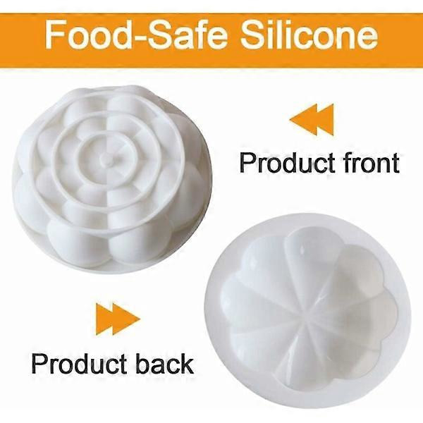 3D Diamant Silikone Kageform til Bagning af Dessertmousse