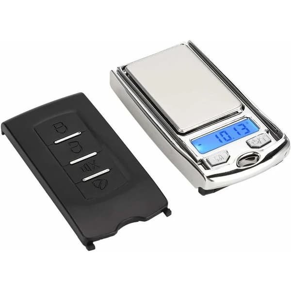 Digitalvekt, 10 kg, LCD-skjerm, tarafunksjon, for kaffe og brygging