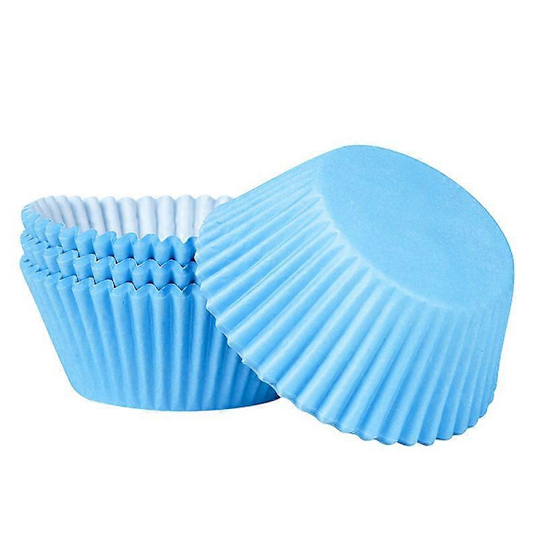 100-styks Cupcakeforme Sæt (Assorterede Farver)