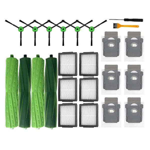 For Combo I5 / I5+ / J5 + Robotstøvsuger Hovedsidebørste Hepa Filter Tilbehørsdeler