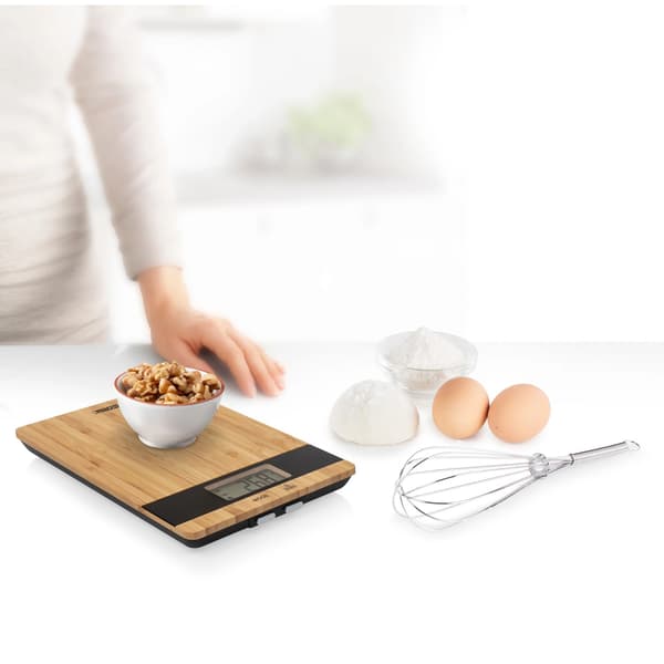 Keittiövaaka Bamboo Kitchen Scale 5kg 492944 Pure AQUAFORGE