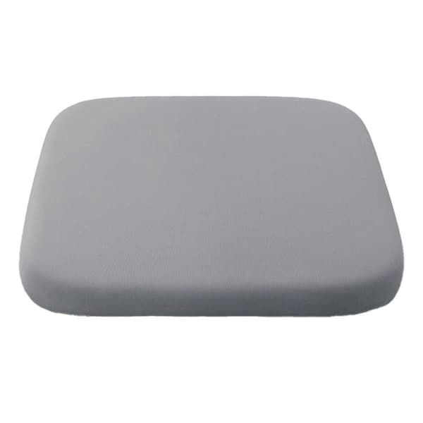 Sittdyna Memory Foam Kontorsstol Pad Bottenstöd för Pall Matstol Grå