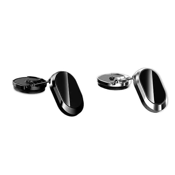 Roterbar mobiltelefonholder for bil, dashbord og frontrute Silver