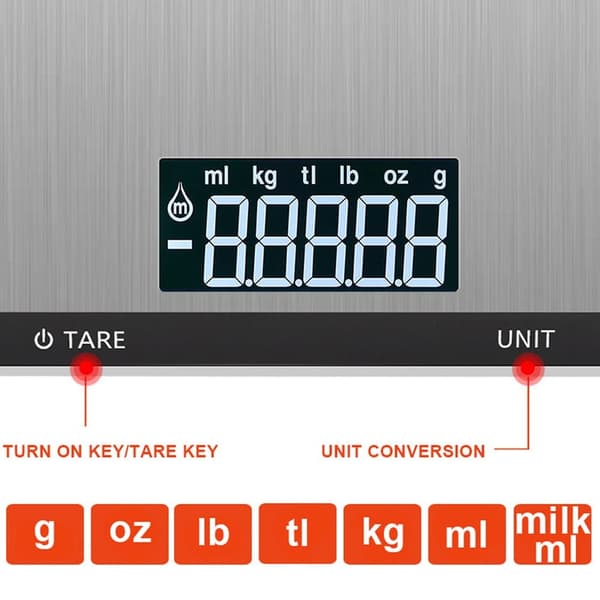 Præcisionsvægt, 500g/0.01g, Baggrundsbelyst LCD-display