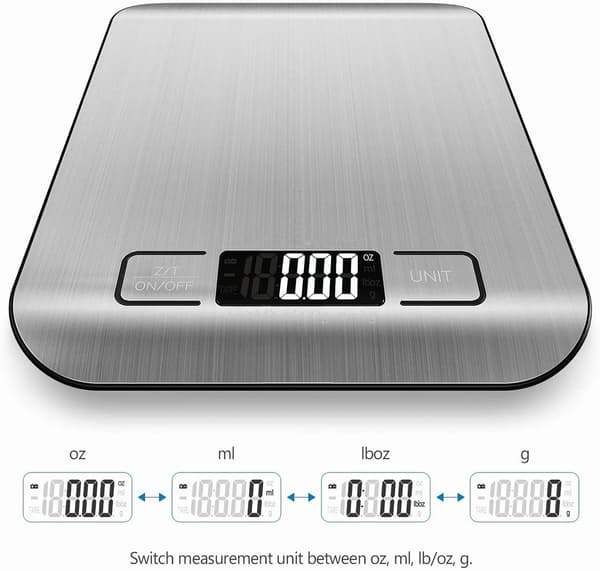 Digitalvåg, 328g/0,1g, Hög precision, För köksbruk