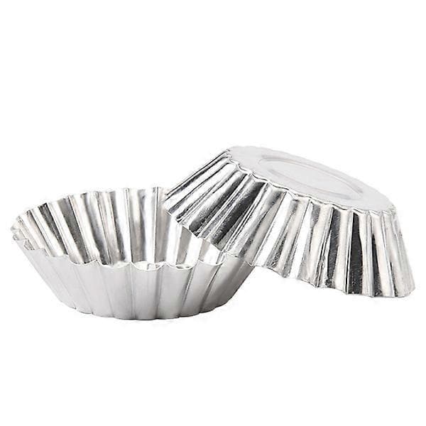 20 stk. egg- og miniterteformer, aluminium