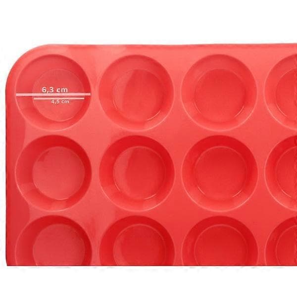 Silikone Muffinform Cupcake Bageform
