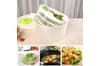 Stor Salladsslunga 3L Grönsaksslunga Torkskål för Sallad Spenat Broccoli