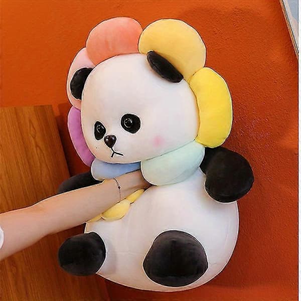 Panda Pehmolelu Auringonkukka Jättiläispanda Nukke Lapsen Kumppanilahja
