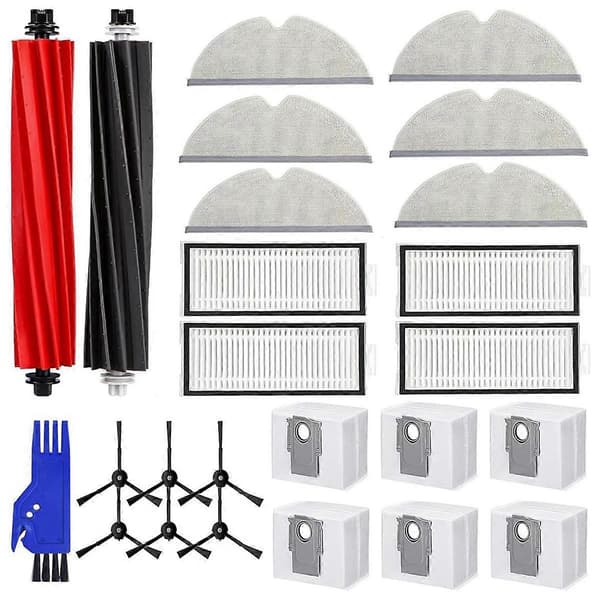 For Q8 Max / Q8 Max +/Q5 Pro/Q5 Pro+ Støvsuger Hovedsidebørste Hepa Filter Moppposer Reservedeler