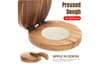 Træ Dumpling Wrapper Maker Håndpresse Dejrulle til Køkken Madlavning 12CM