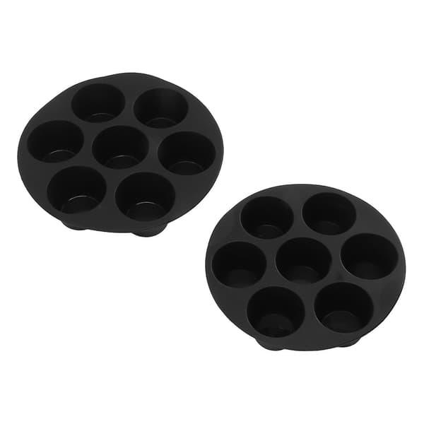 7/8 tommer 7-kopps silikonmuffinsform for airfryer-baking