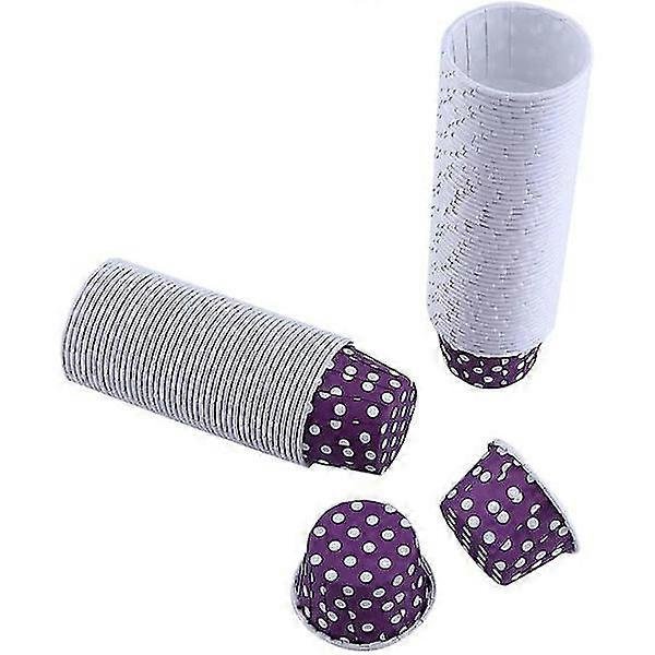 100-pak mini kage bagepapirforme, cupcakeforme, muffinforme