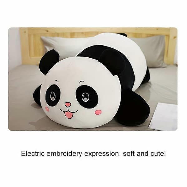 Panda docka sovkudde stor plyschleksak flickvän födelsedagspresent docka