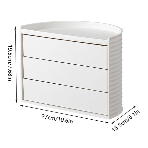 Kosmetik Opbevaringsboks Multifunktionel Makeup Organizer Læbestiftholder Etui