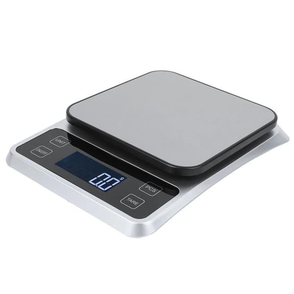 2000g Digital Køkkenvægt med LCD-display, Bærbar