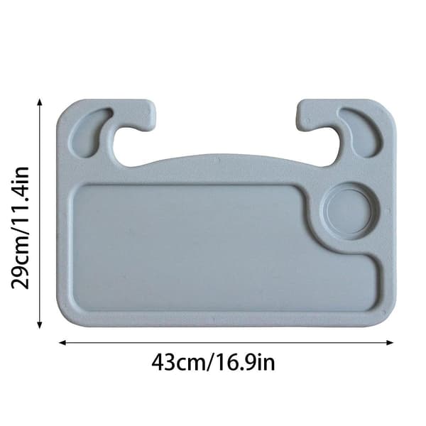 Bilrattbrett Bord Kaffeholder Laptopstativ Solid Spisebrett
