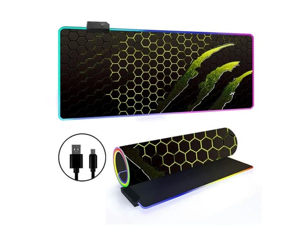 Musematte med 14 RGB-lysmoduser og sklisikker base (stil 32, 300*600*3 mm)