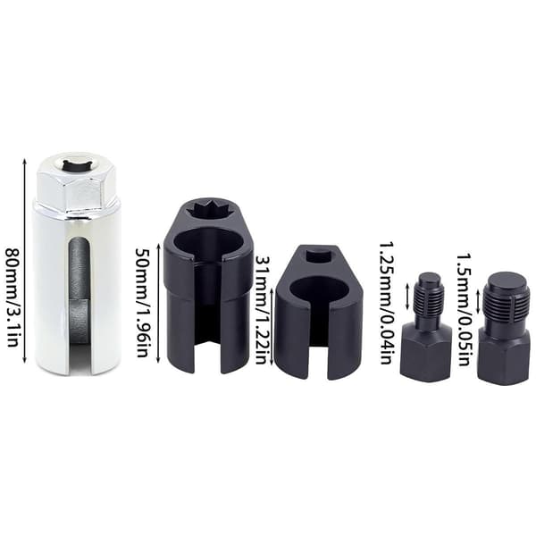5PCS Syresensor Kit för Fordonsmotor Emissionskontroll Fordonsunderhåll