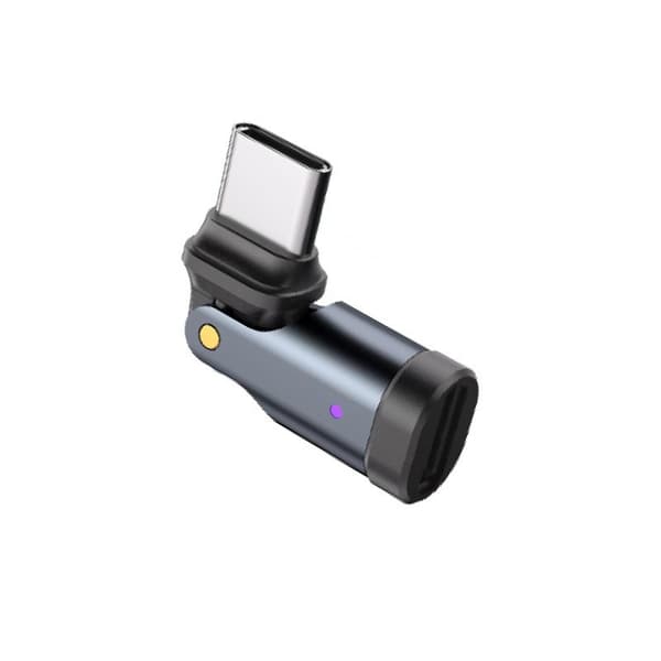 240W USB-C til USB-C-adapter, 180° roterbar, hurtiglading, kompatibel med Huawei Samsung Apple
