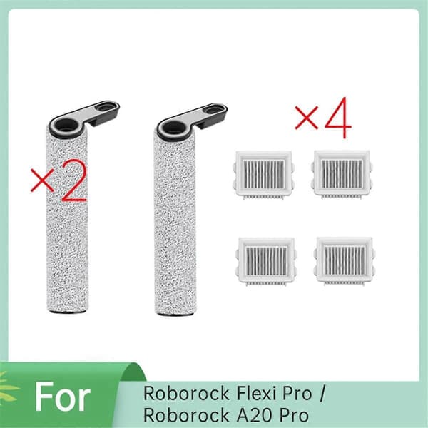 Roborock Flexi Pro -imurin rullaharja- ja suodatinsarja