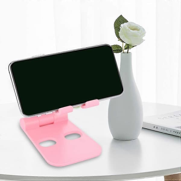 Universal justerbar telefonholder til telefon tablet til iPhone til Samsung foldbar Rose gold