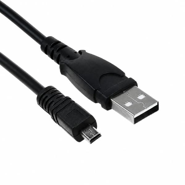 Mini 8-bens USB-kabel til Nikon Coolpix, UC-E6 dataoverførsel og opladning, 1,5 m, holdbart